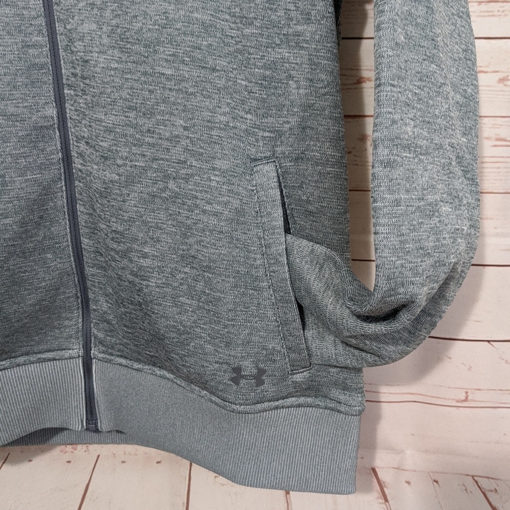 SALE Under Armour Storm Sweater Fleece Zip Bomber - Picture 7 of 7